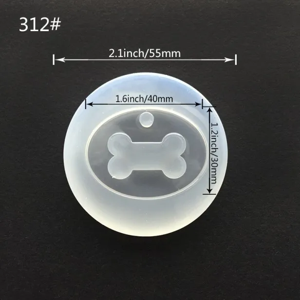 TJP 1 шт. башня кости планета чашка ведьма Жидкая силиконовая форма DIY Смола ювелирные изделия кулон плесень смолы формы для изготовления ювелирных изделий инструмент - Цвет: 312