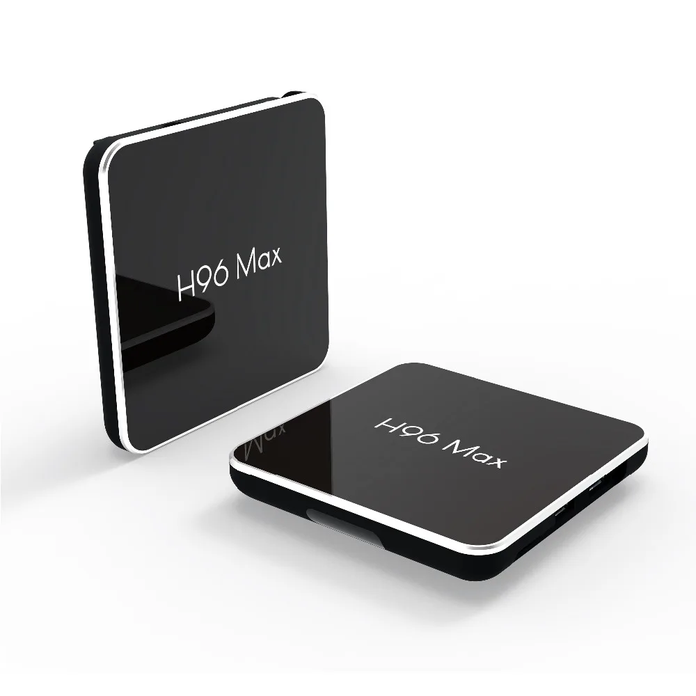 H96 Max X2 Смарт ТВ BOX Android 8 1 2 4G Wi Fi 5 ГГц 100 M LAN 4 K Bluetooth ядра Гб DDR4 16 H.265 GooglePlay Media