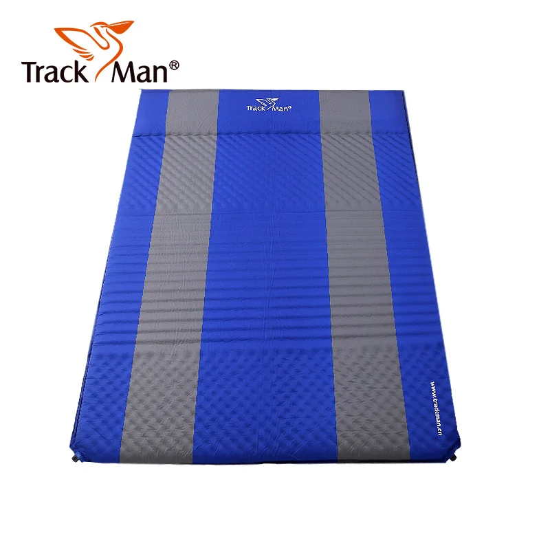 

Trackman Foldable Outdoor Camping Mat 2 Person Automatic inflatable Sleeping Pad Waterproof hiking travel Mattress