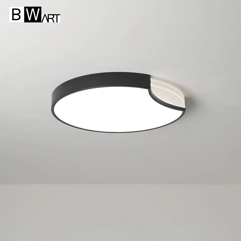

BWART Modern led Ceiling light Remote Ceiling lamp fixture for Home Office Study Playroom Dining Room Bathroom Garage Hallway