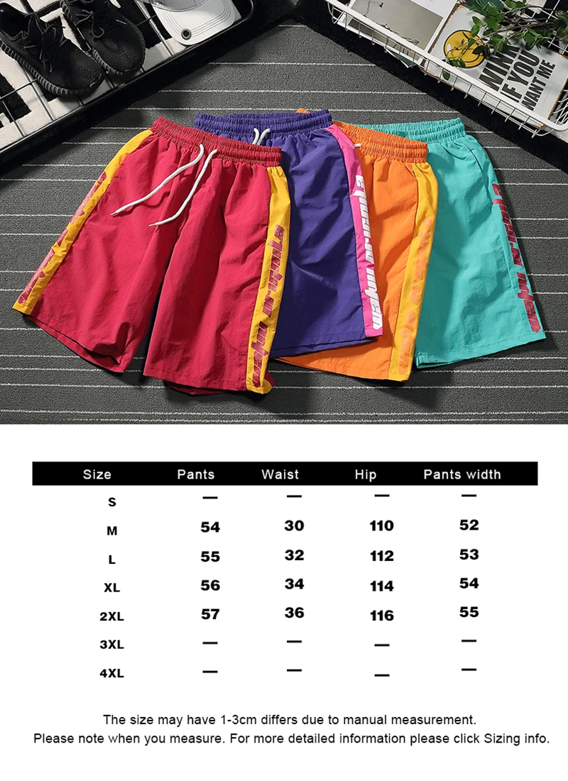 Фиолетовые прямые свободные мужские шорты в уличном стиле фитнес мешковатые хип-хоп шорты Masculino Joggers треники Ropa повседневная одежда S6T9