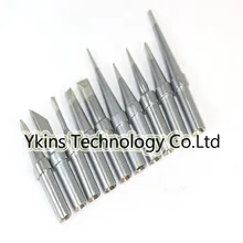 10 шт. наконечник паяльника WES51, WESD51, PES51 наконечник паяльной станции для Weller WES51 ETS, ETL, ETKN, ETT, ETU, ETR, ETA, ETB, ETD