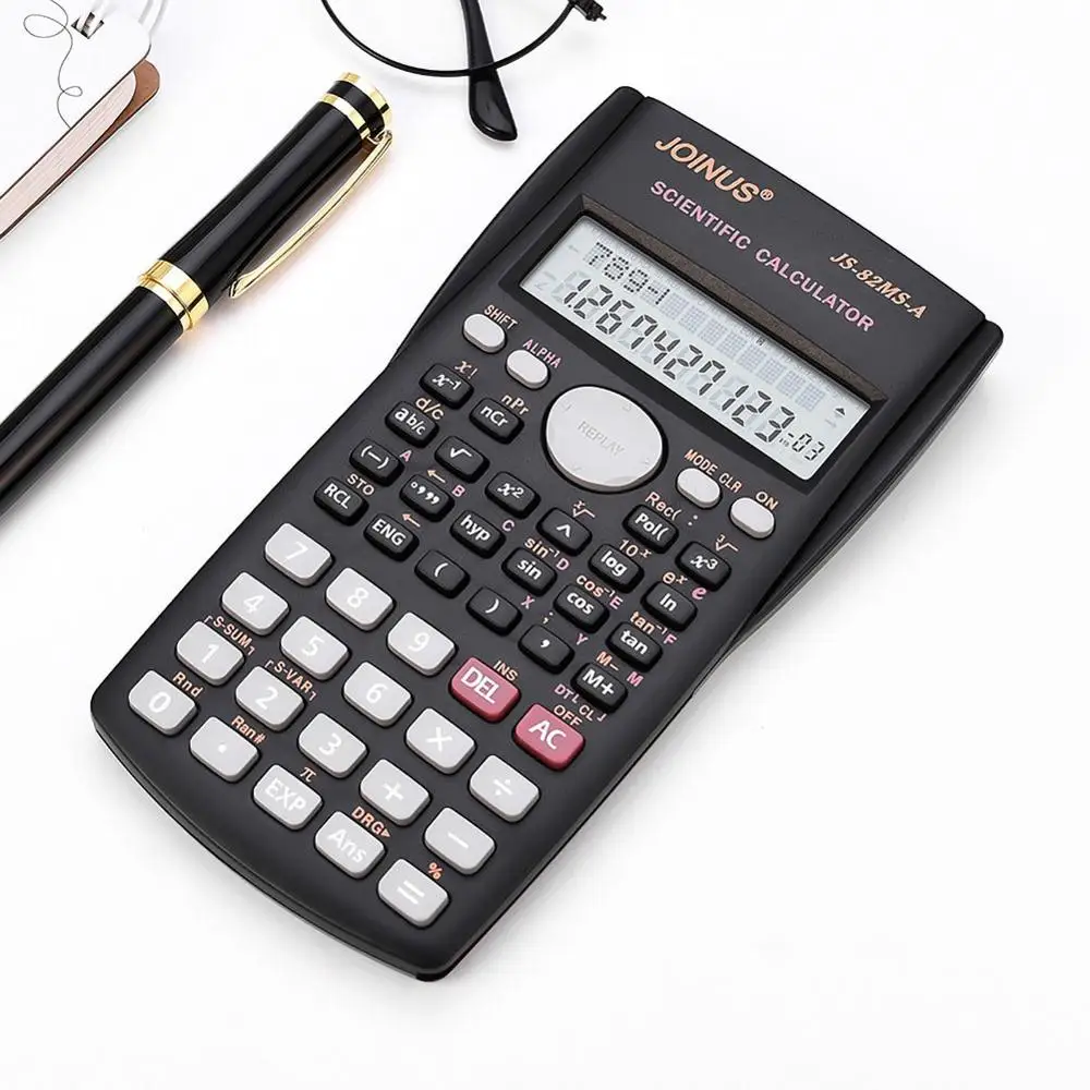 

Multifunctional Scientific 2 Line LCD Display Calculator Portable Handheld Function Calculators