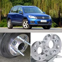 Teeze 4 шт. 5x112 57.1cb 25 мм толщиной hubcenteric Колеса Spacer Адаптеры для сим-карт для VW Tiguan/Touran/ scirocco/Фаэтон/Гольф/cc/жук