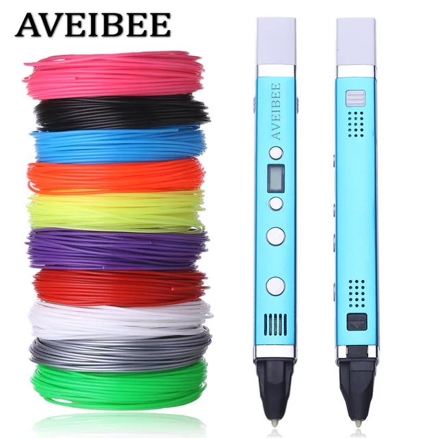 Best Price 2018 New Magic Model 3D Printer Pen Drawing 3 D Pens With 100M 10 Color PLA Filaments Printing Pens For Birthday Gift Best Price 2018 New Magic Model 3D Printer Pen Drawing 3 D Pens With 100M 10 Color PLA Filaments Printing Pens For Birthday Gift