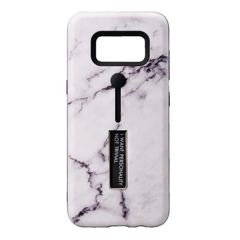 Marble Silicon TPU Case For Samsung Galaxy A7 A6 A8 A5 J4 J6 J8 Plus 2018 S8 S9 Plus S7 Edge Note 9 8 Cover Hide Stand Holder (9)
