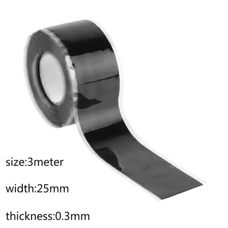 Silicone Performance Repair Tape black 3