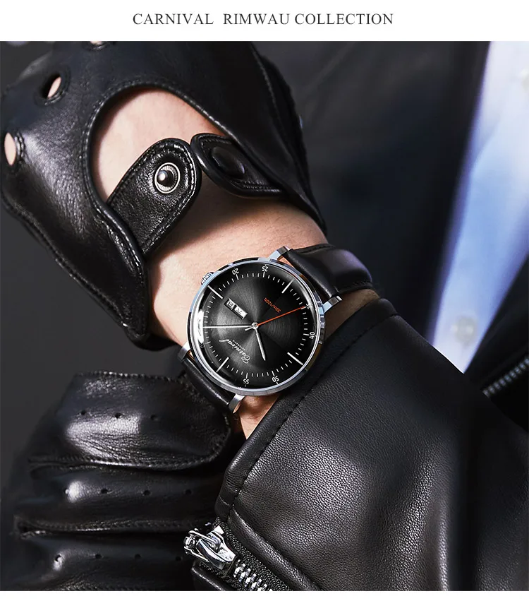 MIYOTA automatic watch men sapphire Luxury brand Carnival Mechanical Men Watches waterproof relogio masculino relojes hombre2019