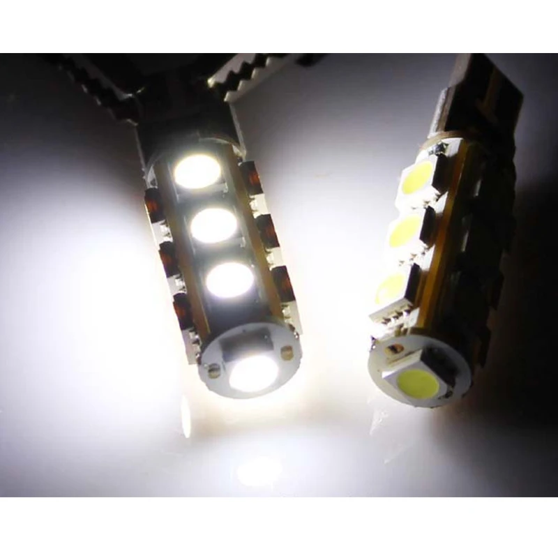 10 шт. Ba9s 13 Smd 5050 белые Автомобильные светодиодные 13smd габаритные огни