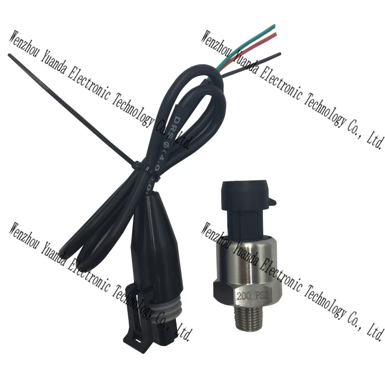 Factory Supply Pressure Sensor For Cars Oil Pressure Sensor 200psi Dc