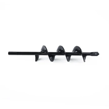 

9 Garden Auger Planting Hole Digger Tool Spiral Drill Bit Flower Bulb Shaft Hot