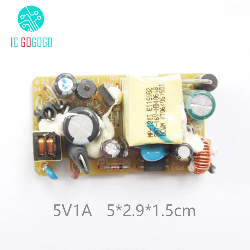 

1000MA AC-DC 5V 1A Switching Power Supply Bare Board Module for Replace/Repair 100-240V 50/60HZ SMPS