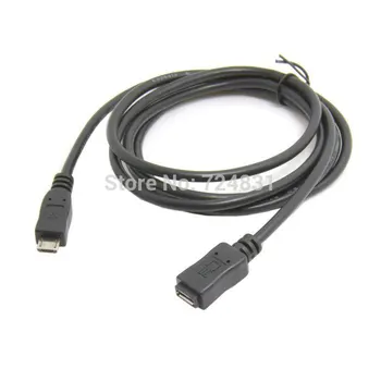 

CY Full Pin Connected Micro USB 2.0 Type 5Pin Male to Female Cable for Tablet & Phone & CY & OTG Extension Cable 5ft 150CM