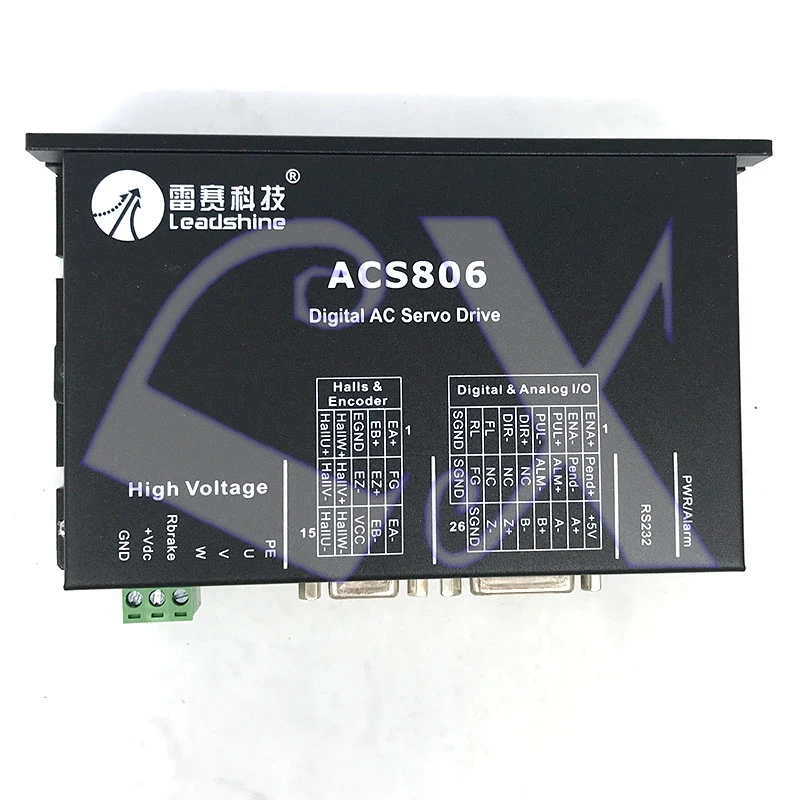 Бесщеточный сервопривод Leashine ACS806 18 80 В постоянного тока 32 бит контроль DSP для
