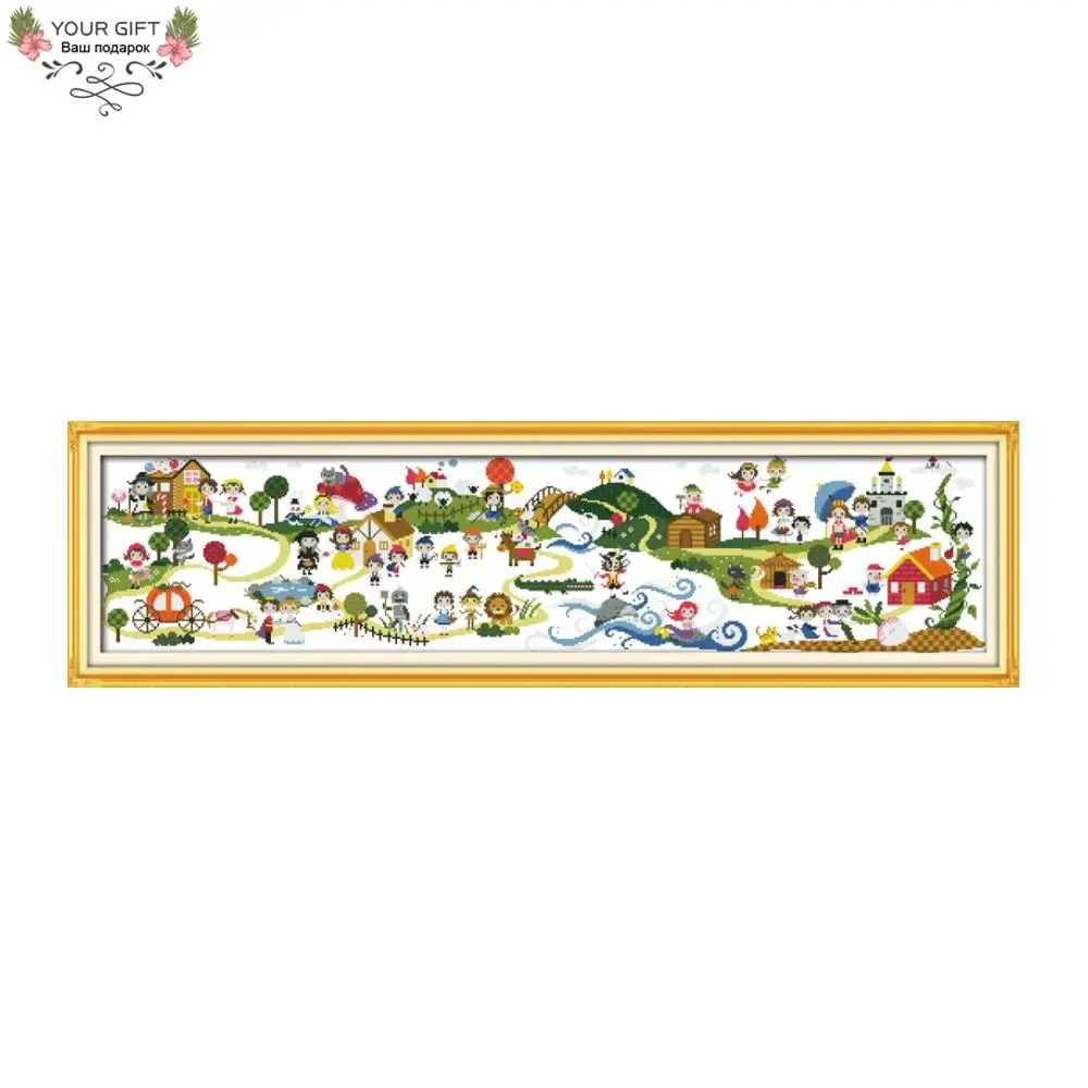 Набор для вышивки крестиком Joy Sunday C140 14CT 11CT|cross stitch|cross stitch setdiy cross |
