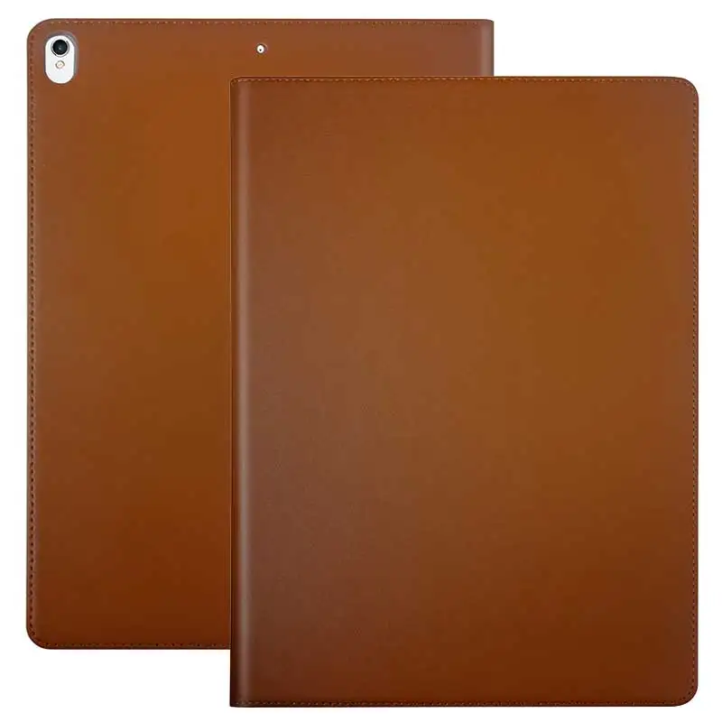 Роскошный чехол из натуральной воловьей кожи для нового iPad Pro, 10,5 дюймов, натуральная кожа, деловой смарт-чехол с подставкой для Apple iPad Pro