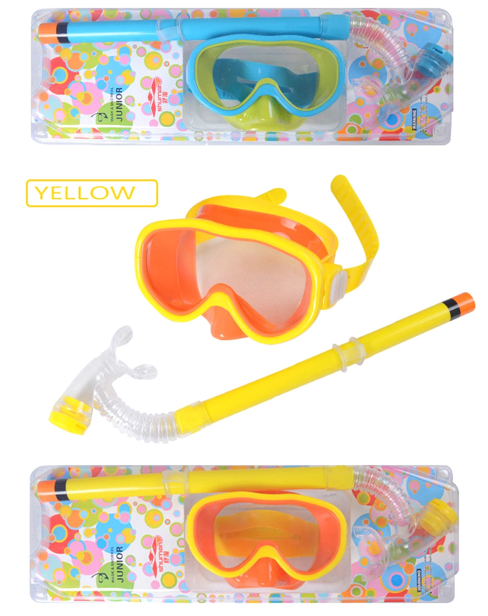 Детские очки для подводного плавания и подводного плавания, набор для мальчиков и девочек, полулетняя маска для плавания и дайвинга, оборудование для дайвинга