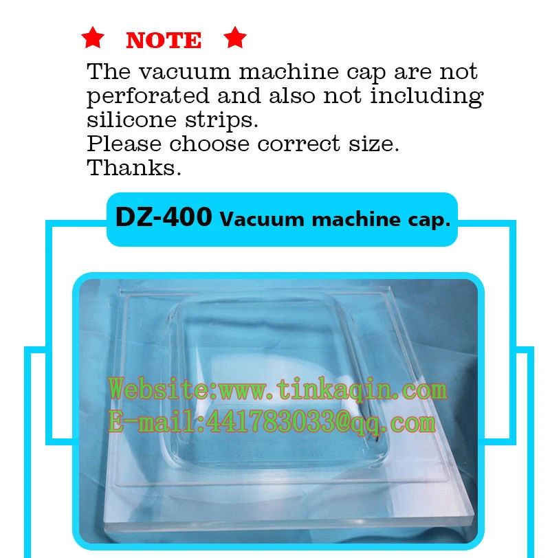 DZ-400 части вакуумной машины вакуумная крышка из оргстекла стеклянная посуда вакуумная машина крышка силиконовые полоски