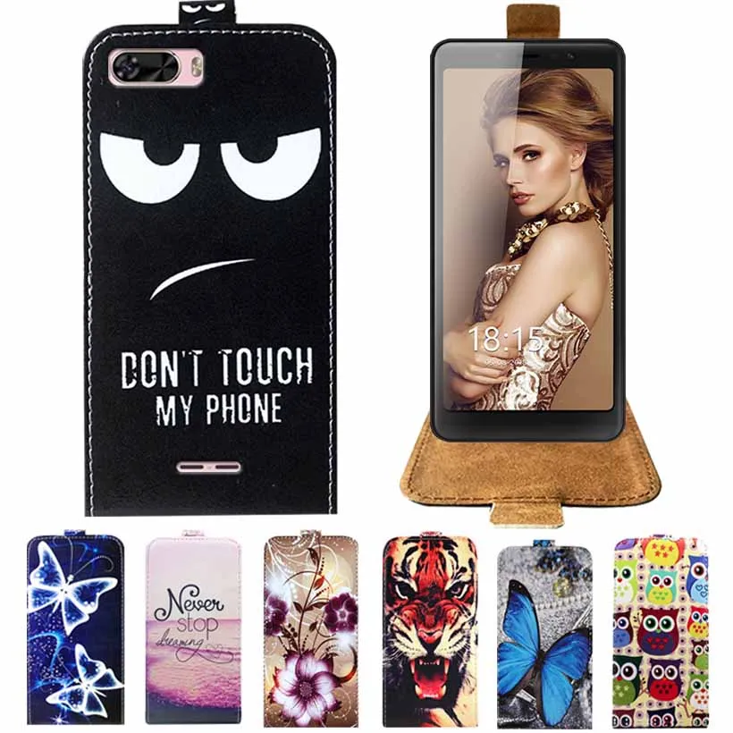 

For BQ BQ-5520L Silk Case Newest Cartoon PU Leather Flip Case For BQ BQ-5520L Silk Cover 5.45" Phone Case Bag