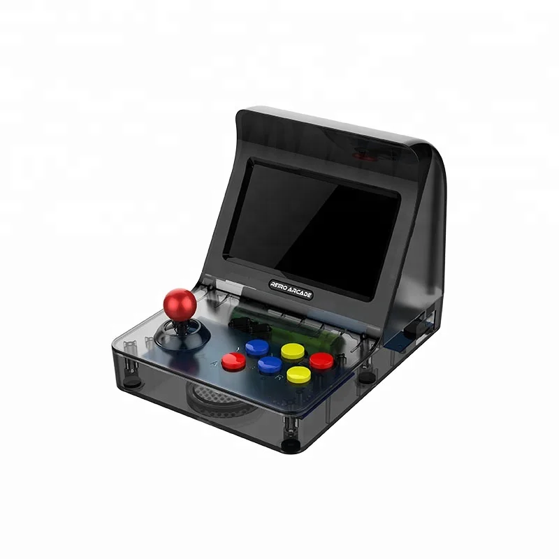 2018 Hot Sales RS-07 Arcade 2 Players Arcade Cabinet Mini Bartop Game Machine, Support TV Output Portable Video Game Console