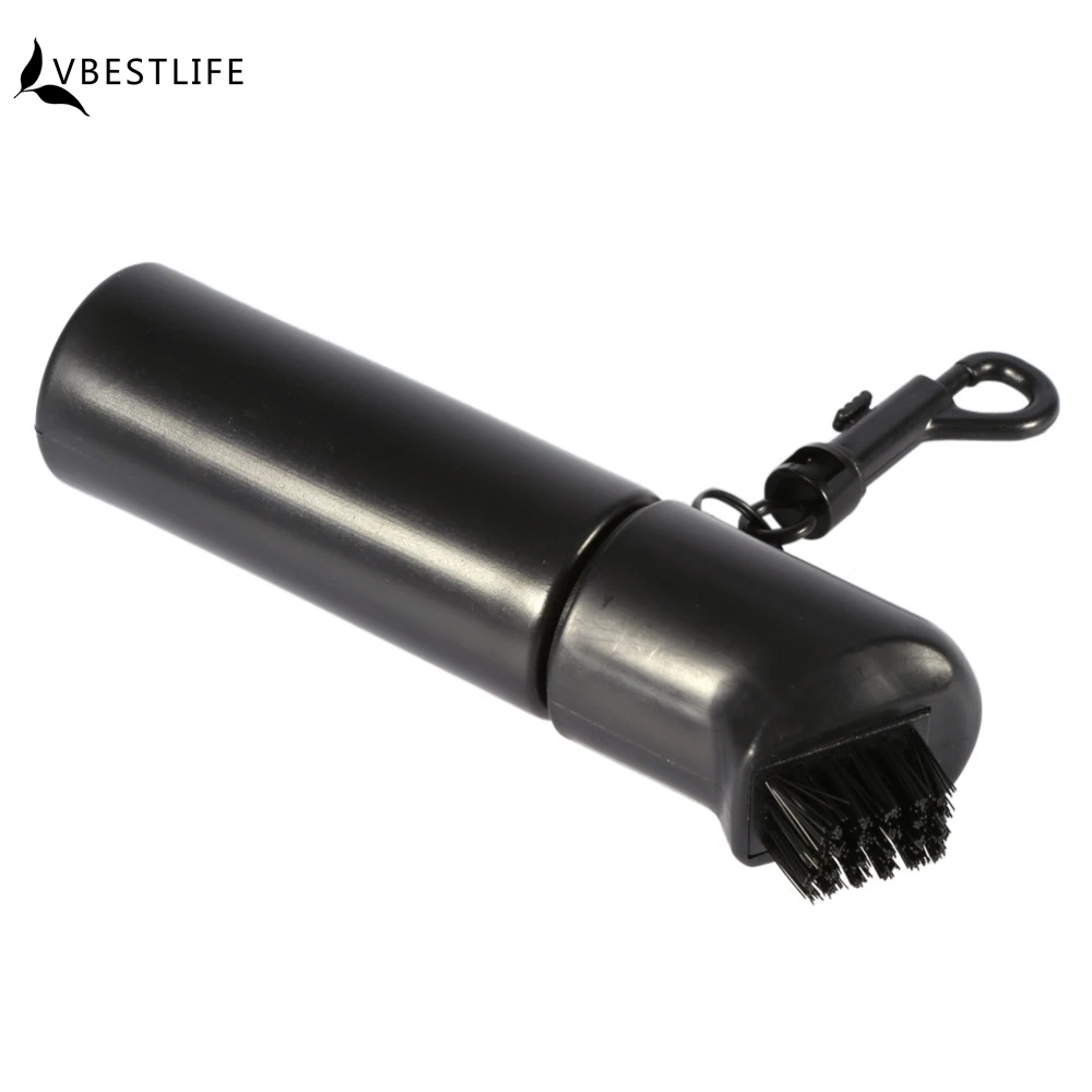 Black Plastic Golf brush Club Ball Cleaning Brush Iron Golf Cleaner
