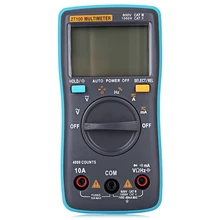 New Arrival ZT100 Automatic Range Digital Multimeter Electrical Portable DC/AV Testing Meter