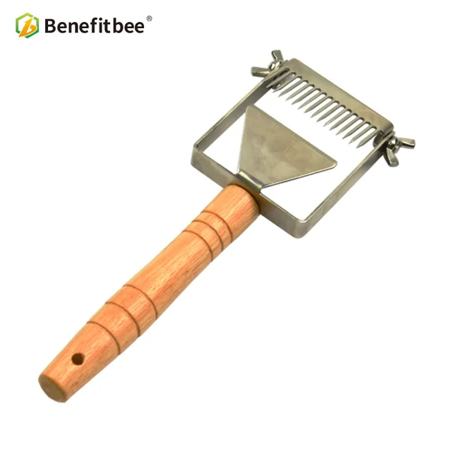 Kivágó Villák Állítható Mézes Betakarítási Kaparó Eltávolítása Léptető Szerszám Fésű Méhészet Méhkultúra Előnye - Image 2