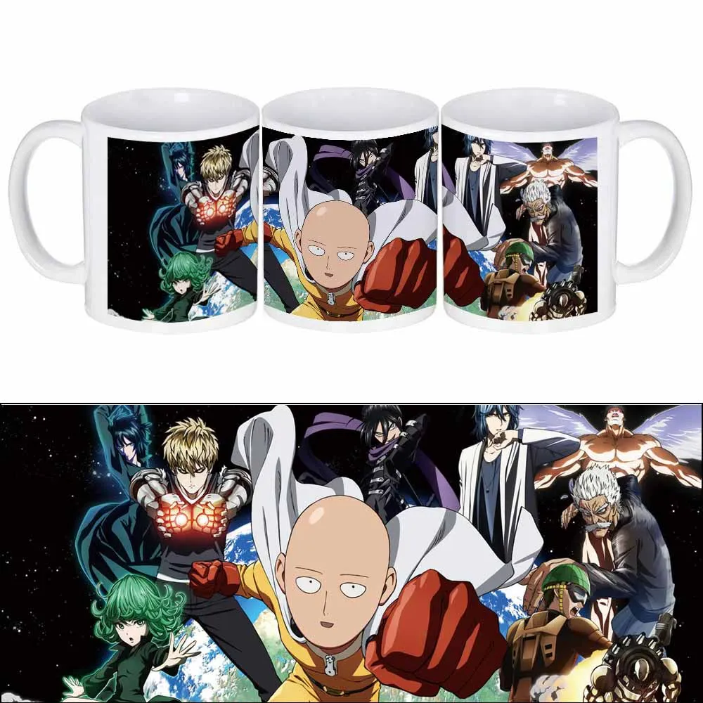 One Punch Man кружка Saitama чашка однопробные керамические кофейные чашки и кружки для
