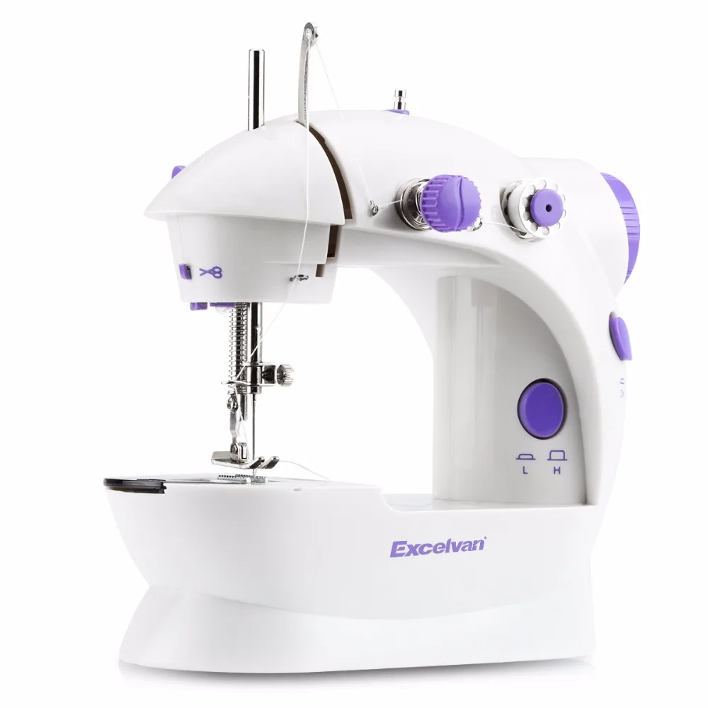 Mini Electric Sewing Machines Set Handheld EU Plug Dual Speed Double