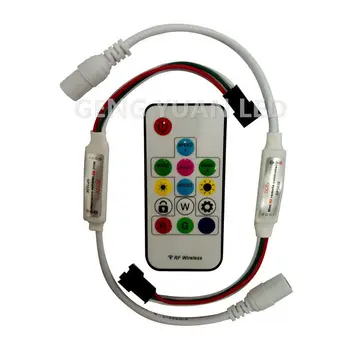 

New Wireless RF SP103E 14 keys Digital for WS2811 WS2812 WS2812B LED Controller 5V 12V 2048Pixels LED Pixel Strip