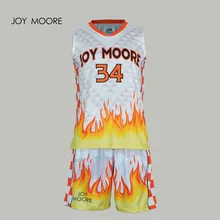 Детские баскетбольные майки, быстросохнущие, высокое качество, индивидуальный номер, любой Рисунок