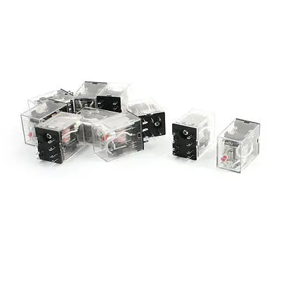 60 hz ac 220 240 v Bobina Dpdt 8 Pin Power Relay Eletromagnética Livre Grátis 10 Pcs Hh52p 50 –
