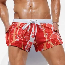 AUSTINBEM мужские пляжные брюки мужские плавки сексуальные правый и правый карман для серфинга плавательные брюки модные плавательные брюки 226