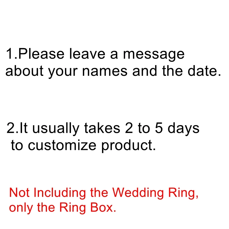Пользовательские романтические деревенские свадебные кольца коробки персонализированные деревянные кольца держатель кольцо несущей Свадебные украшения