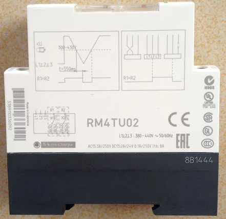 

RM4TU02  Phase Failure Protection ELECTRIC TELEMECANIQUE 3 Phases Voltage Monitoring Relay