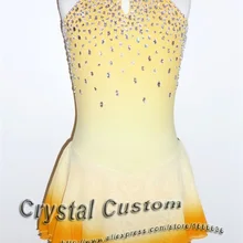 Горячая Распродажа платья для катания на коньках для взрослых спандекс красивые новые брендовые модные соревнования в фигурном катании платье DR2502