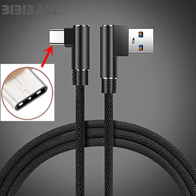 L Тип usb C Быстрая зарядка кабель для Xiaomi mi 9 8 se a2 pocophone F1 x 2 s 3 sony Xperia Xz2 Xz1 L2 90 градусов заряднеое