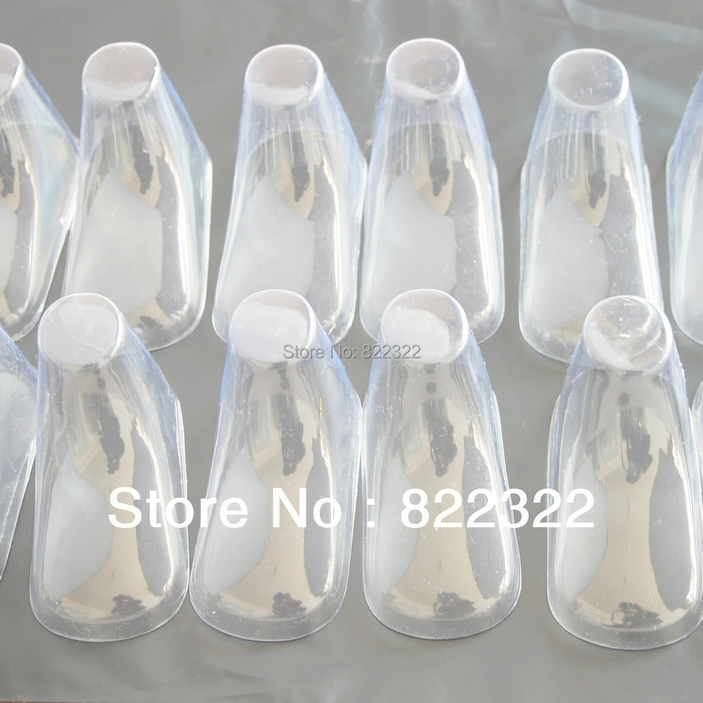 100 PAIRS Clear Plastic Baby Feet display baby booties shoes sock etc