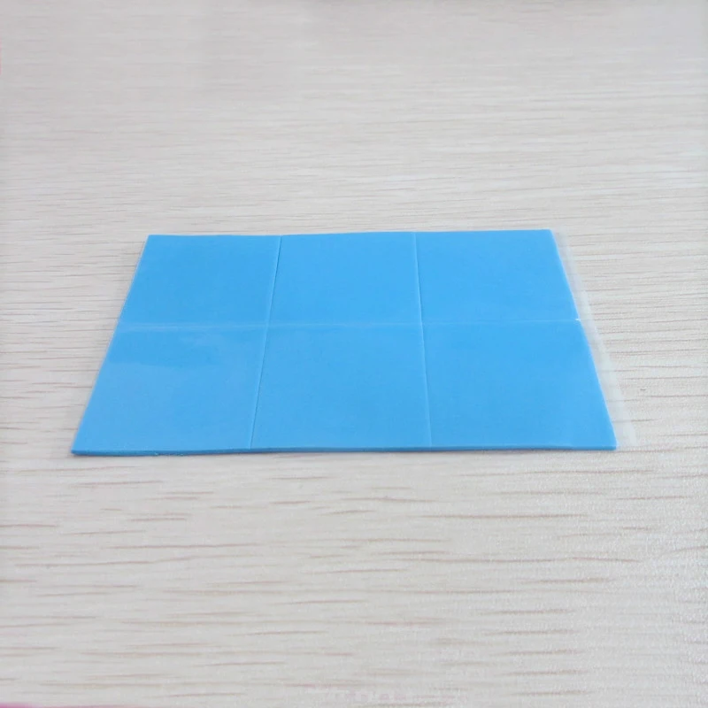 Blue Heatsink Cooling Thermal Conductive Silicone Pad 400mm200mm2mm for CPU GPU VGA Chipset3