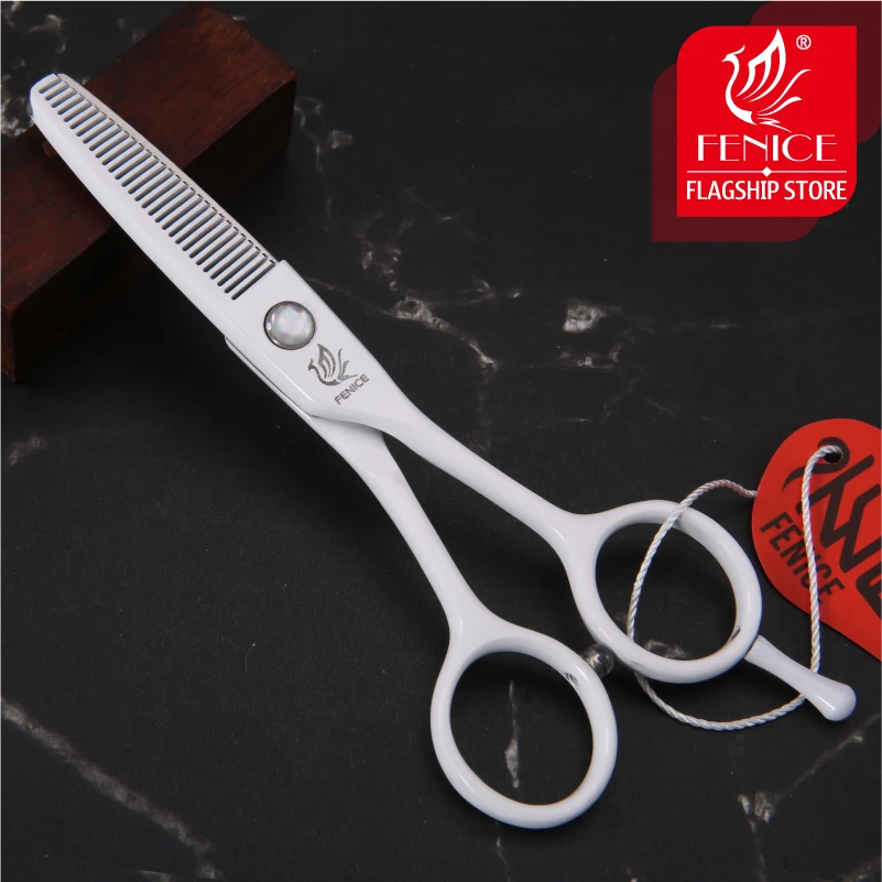 

Fenice Professional JP440c 5.0 inch Teflon spray coated Pet dog Grooming thinning Scissors