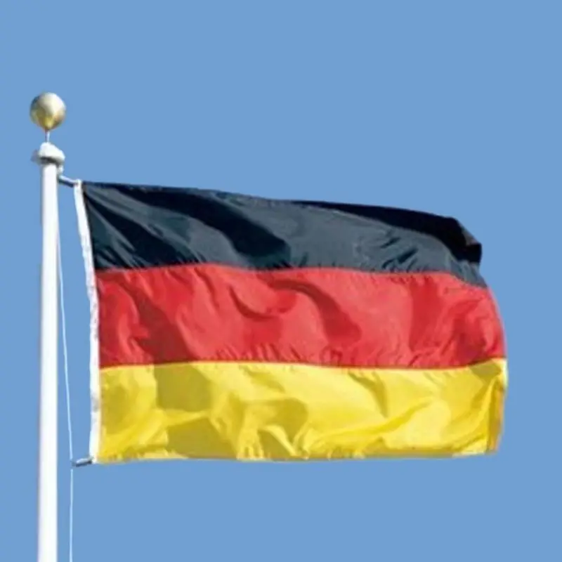 1 шт. немецкий национальный флаг 60*90 см Висячие флаги Чемпионат мира по футболу на открытом воздухе/парадный плакат для фестиваля