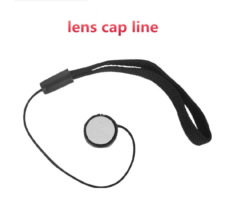100pcs/lot universally lens rope Lens Cap Keeper cap line For All Holder Safety | Электроника