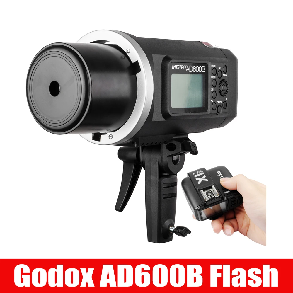 

Godox AD600B GN87 TTL HSS 1/8000s 600Ws Outdoor Flash with 2.4G X System + Godox X1N TTL Wireless Remote Trigger for Nikon