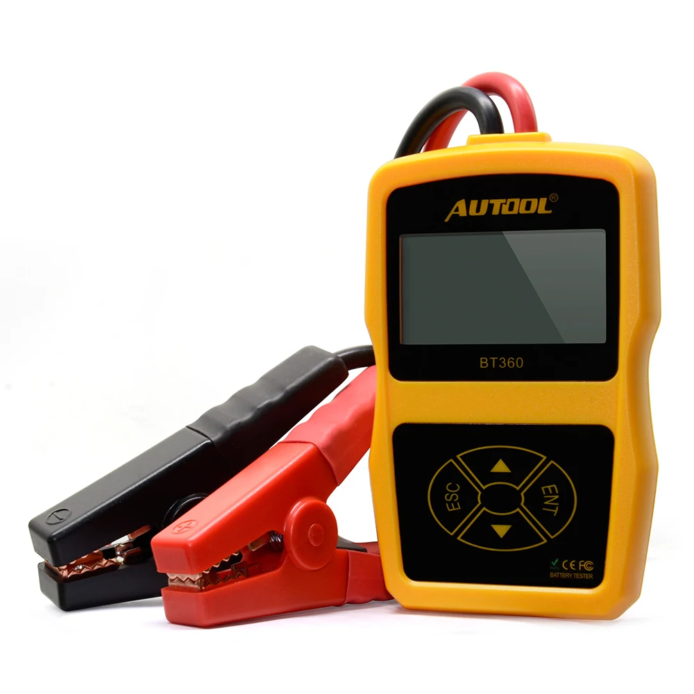 AUTOOL BT360 12 в цифровой тестер автомобильной батареи для утопленного геля BT 360 вольт