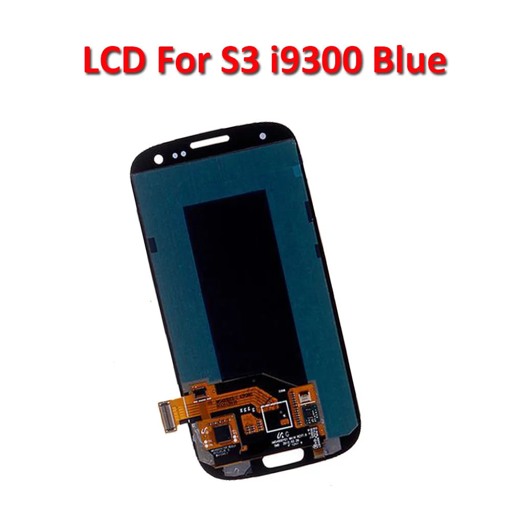 LCD Touch Screen Display Digitizer Assembly for Samsung Galaxy S3 I9300 Blue Color Free Shiping Genuine | Мобильные телефоны и