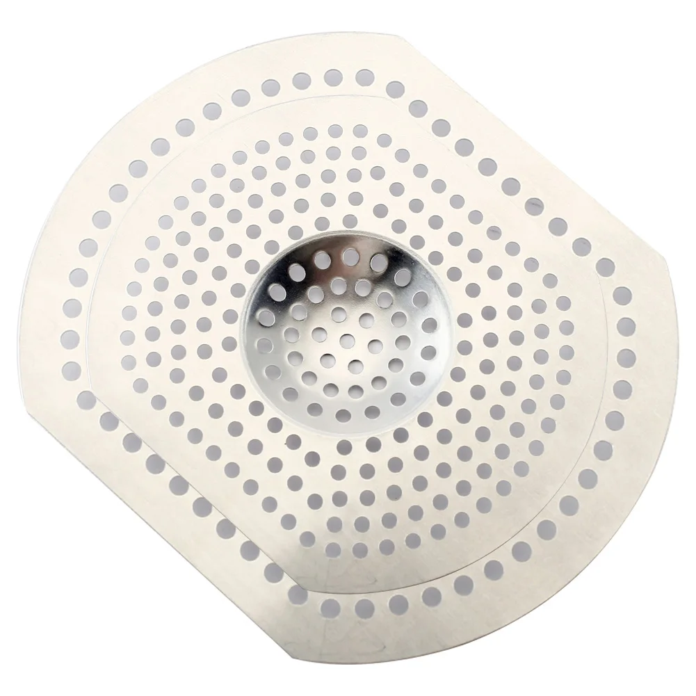 

5.35 * 4.45 Inch Large Stainless Steel Sink Filter / Stopper Bathroom Drain Cover Filter Hair Food Catcher Sink Cover Trap