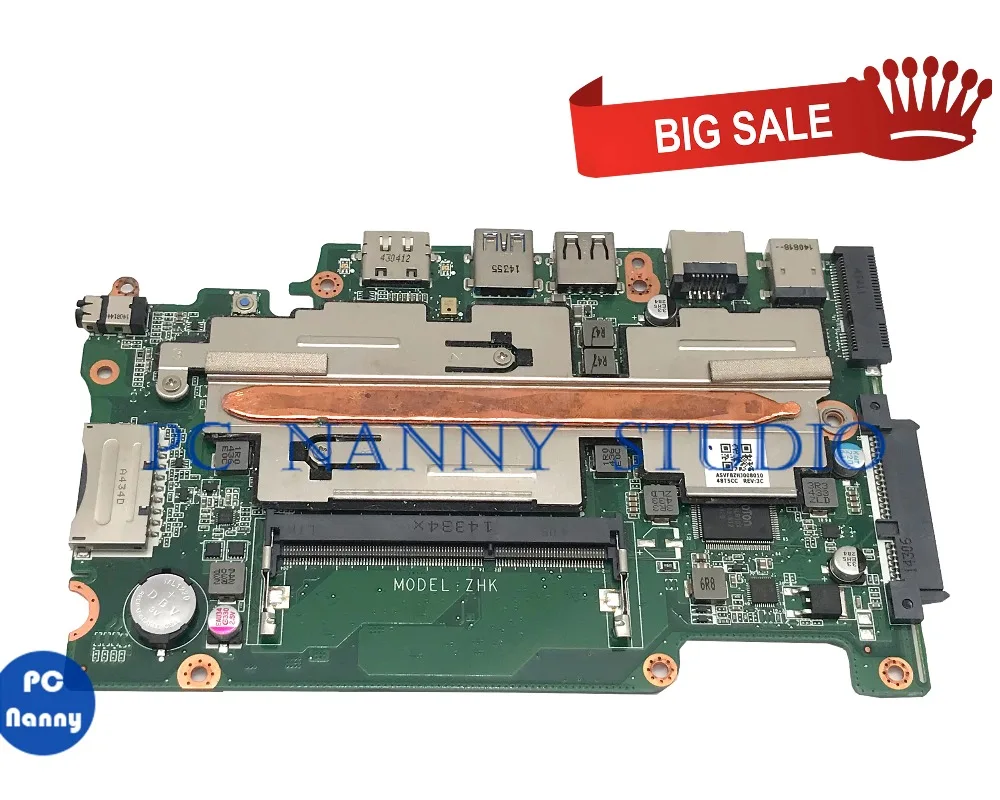 ПК Няня для Acer Aspire E-11 ES1-111M материнская плата ноутбука NBMRK11001 DA0ZHKMB6C0 DDR3