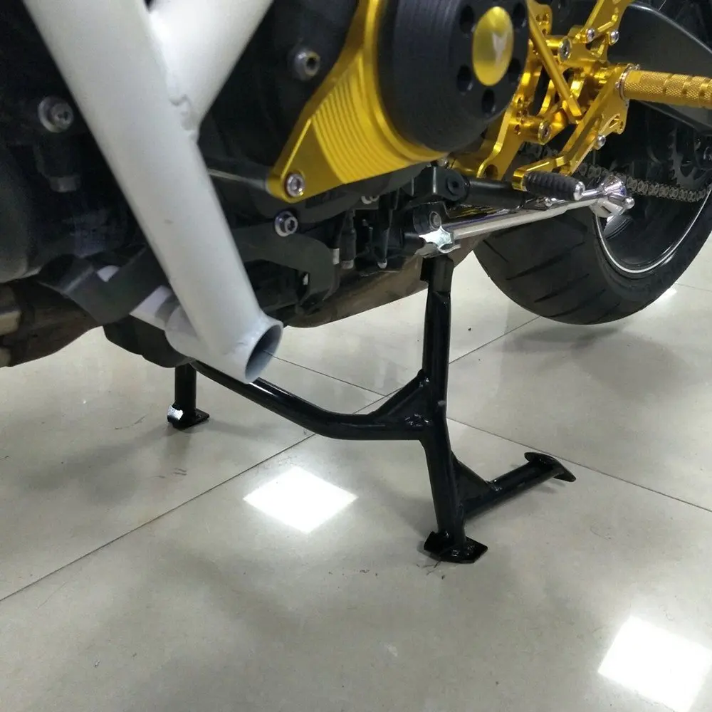 KEMiMOTO MT09 MT 09 Tracer FZ09 центр крепление скамеечка для ног Centerstand для Yamaha MT-09 MT09 Tracer FZ 09 2013