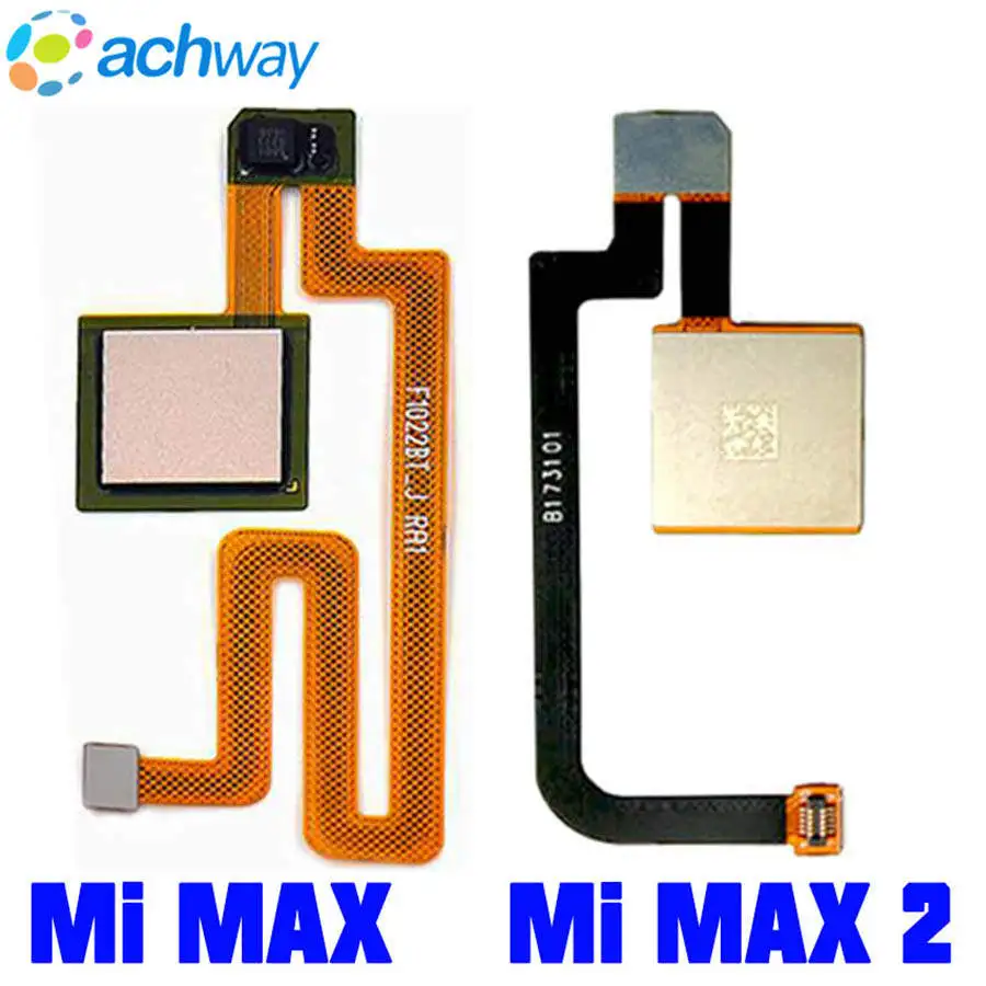Сканер отпечатков пальцев для Xiaomi Mi Max сенсорный датчик меню Mix Home Button 2 возврат в
