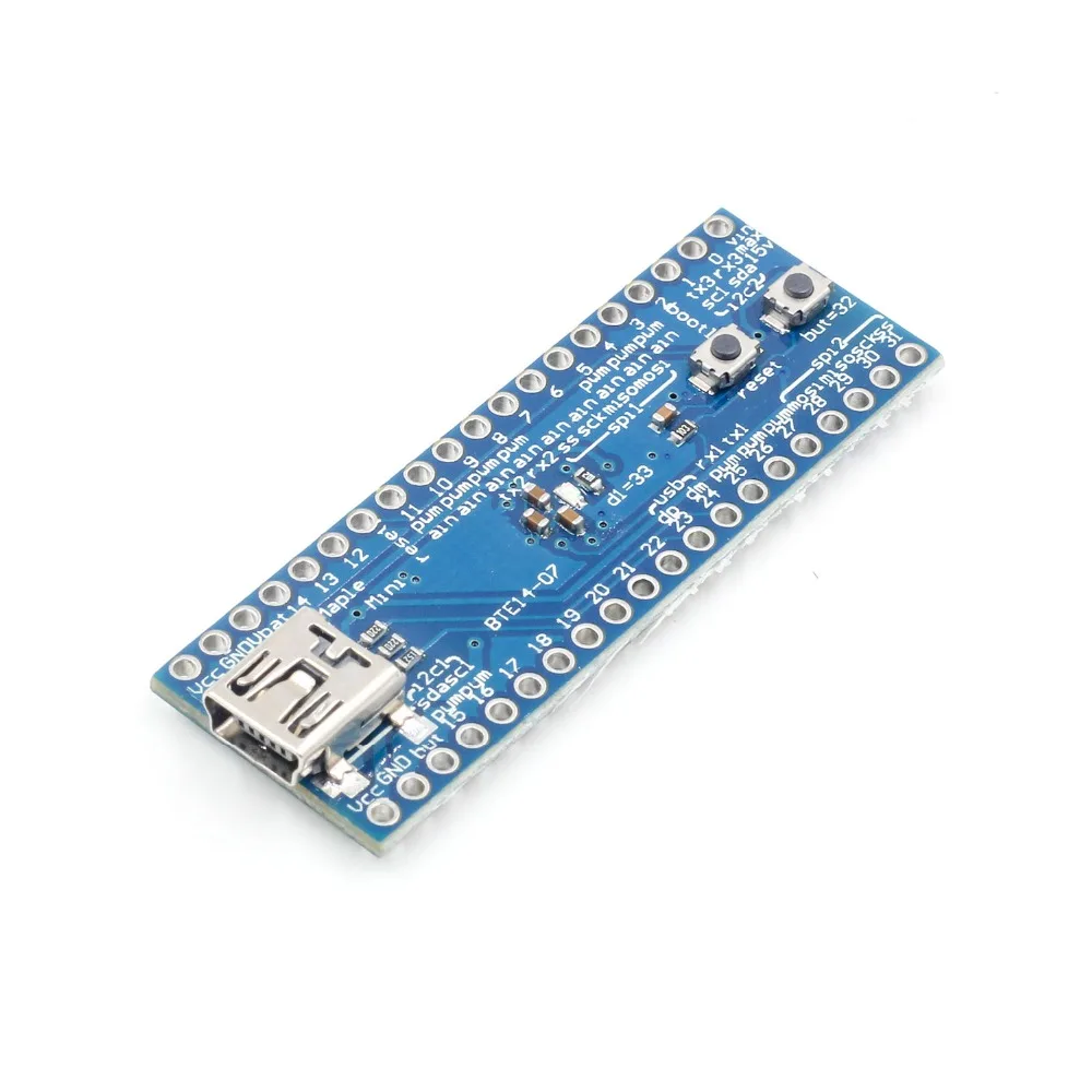 STM32F103CBT6 клен Мини рука STM32 Cortex M3 плата контроллера Модуль 3 V USB цифрового ввода